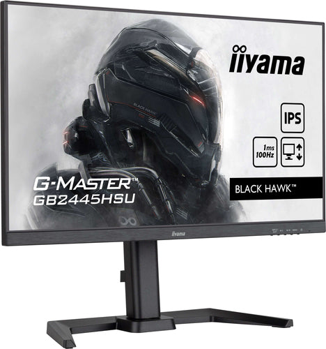 iiyama G-MASTER GB2445HSU-B2 LED display 60.5 cm (23.8 iiyama G-MASTER GB2445HSU-B2 LED display 60.5 cm (23.8